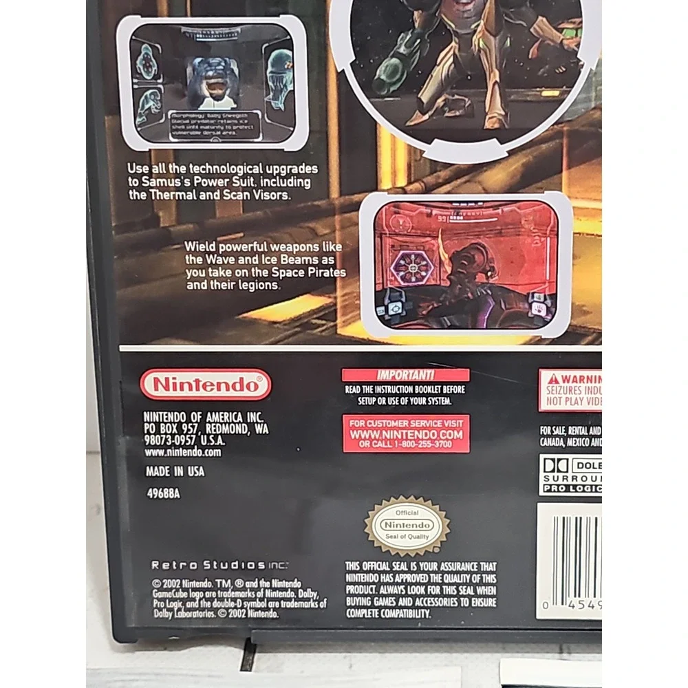 Metroid Prime (Nintendo GameCube, 2004)